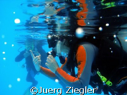 Scuba Instruction during IDC Course in Swimming Pool.

... by Juerg Ziegler 